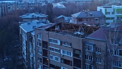 Ураган сорвал кровлю на двух многоэтажках в Кисловодске